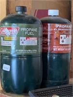 (2) Propane 1lb Cylinders