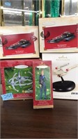 5 HALLMARK STARTREK ORNAMENTS