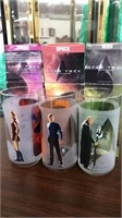 STAR TREK COLLECTORS GLASSES (3)