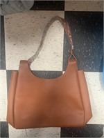 Neiman Marcus Faux Leather Tote