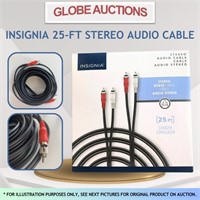 INSIGNIA 25-FT STEREO AUDIO CABLE