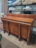 19th Century Burl & Mahogany Empire Style 3