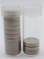 $12.75 51 Silver Washington Quarters