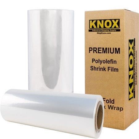 75 Gauge Polyolefin Shrink Film Heat Wrap 525 ft.