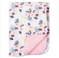 Just Born $34 Retail Baby Girls Floral Plush