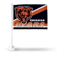 (Set of 5)Rico Industries NFL Car Flag  Chicago Be
