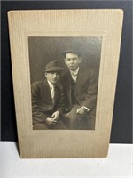 Antique Cabinet Card Photo Vintage gangsters