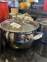 3 Qt Belgioue Classique Stainless Cooking Pot&Lid