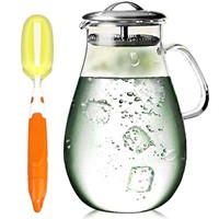 Artcome 65 Oz Large Heat Resistant Water Carafe