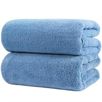Polyte Quick Dry Lint Free Microfiber Bath Sheet,