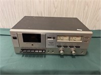 TEAC Vintage Stereo Cassette Deck Player-Untested