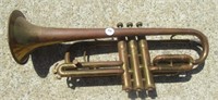 American Brass Horn. Made in Elkhart, IN.