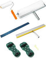 QWORK Self-Levelling Cement Tool Kit