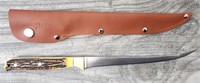 Elk Ridge 12" Fixed Blade Full Tang Bone Handle