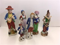Collection of Six Figurines 3 are Occupied Japan