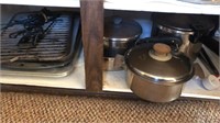 Pots and Pan, Roasting Pan, Contents of bottom