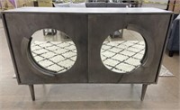 Crestview Console with Round Mirrors