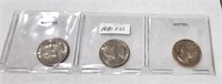 1990 PD&S Washington 25 Cent Coins