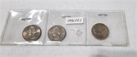 1991 PD&S Washington 25 Cent Coins