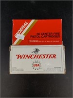 2 Boxes of .38 SPL cartridges: 1 48 grain and 1 58