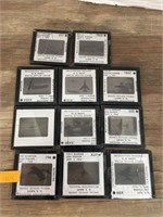 Vintage photo glass slides