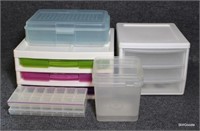 7 pc Storage Containers For Crafts