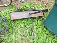 Pull behind lawn aerator