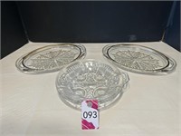 Serving Trays & Bowl