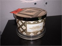 GLAZED GINGERBREAD CANDLE NEW