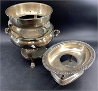 Assorted silver-plate