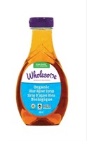 Wholesome organic Blue Agave Syrup 480ml BB
