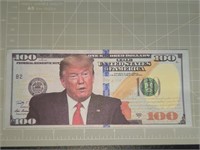 $100 Trump novelty banknote