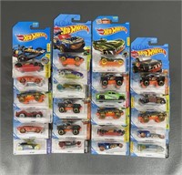 Hot Wheel Treasure Hunt Die Cast Cars (23 Total)