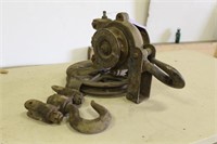 Vintage Chisholm Moore Standard Screw 2-Ton Hoist