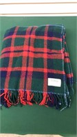 L L Bean 100% Wool Blanket 4’6"x5’