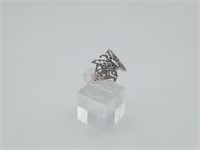 Sterling silver Butterfly ring