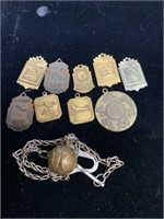 LOT OF 1937 SPORTS MEDALS