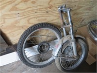 Motorcycle Front Fork * Rear Wheel
