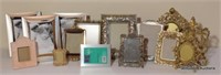 15 Pc Lot - Metal Picture Frames