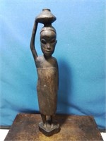 Besmo product wood sculpture 14 inches tall