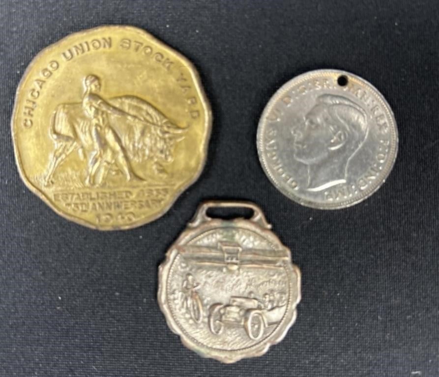 LOCAL AREA ESTATE AUCTION STERLING SILVER, COINS