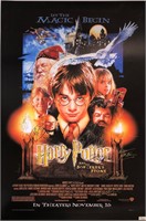 Harry Potter Philosopher Stone Autograph Poster