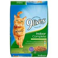 9Lives Indoor Cat Food  12lb Bag