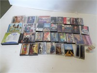 Lot of Misc. Cassette Tapes & CDs