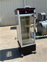 Hatco heated holding cabinet on casters