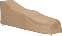 Protective Covers Tan Single Chaise Lounge Cover