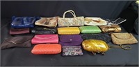 Group of hand bags