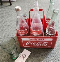 CocaCola Bottles, Plastic Carrier