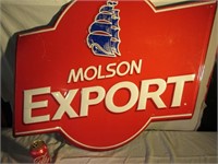 Affiche Molson metal retro