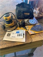 DeWalt Sander & Bag